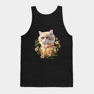 Cat Spring Time 4 Tank Top